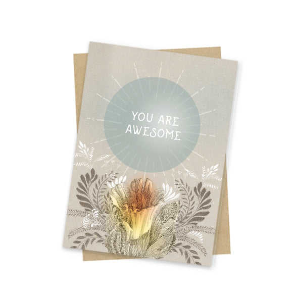 You Are Awesome Mini Card