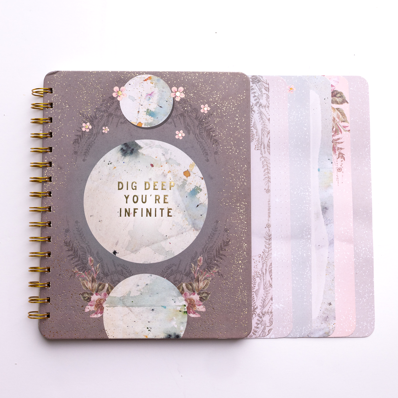 Infini Fun Notebook You're Infinite Spiral Notebook – PAPAYA