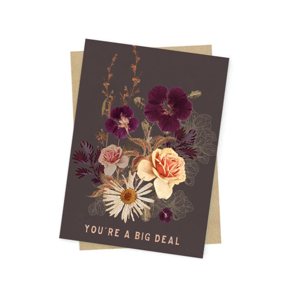 Mini Greeting Card, Big Deal