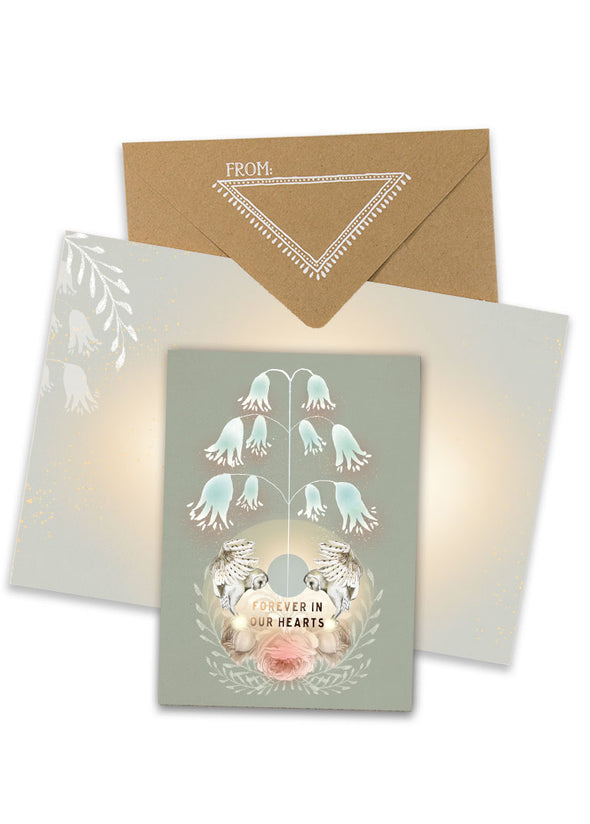 Greeting Card, Forever Hearts