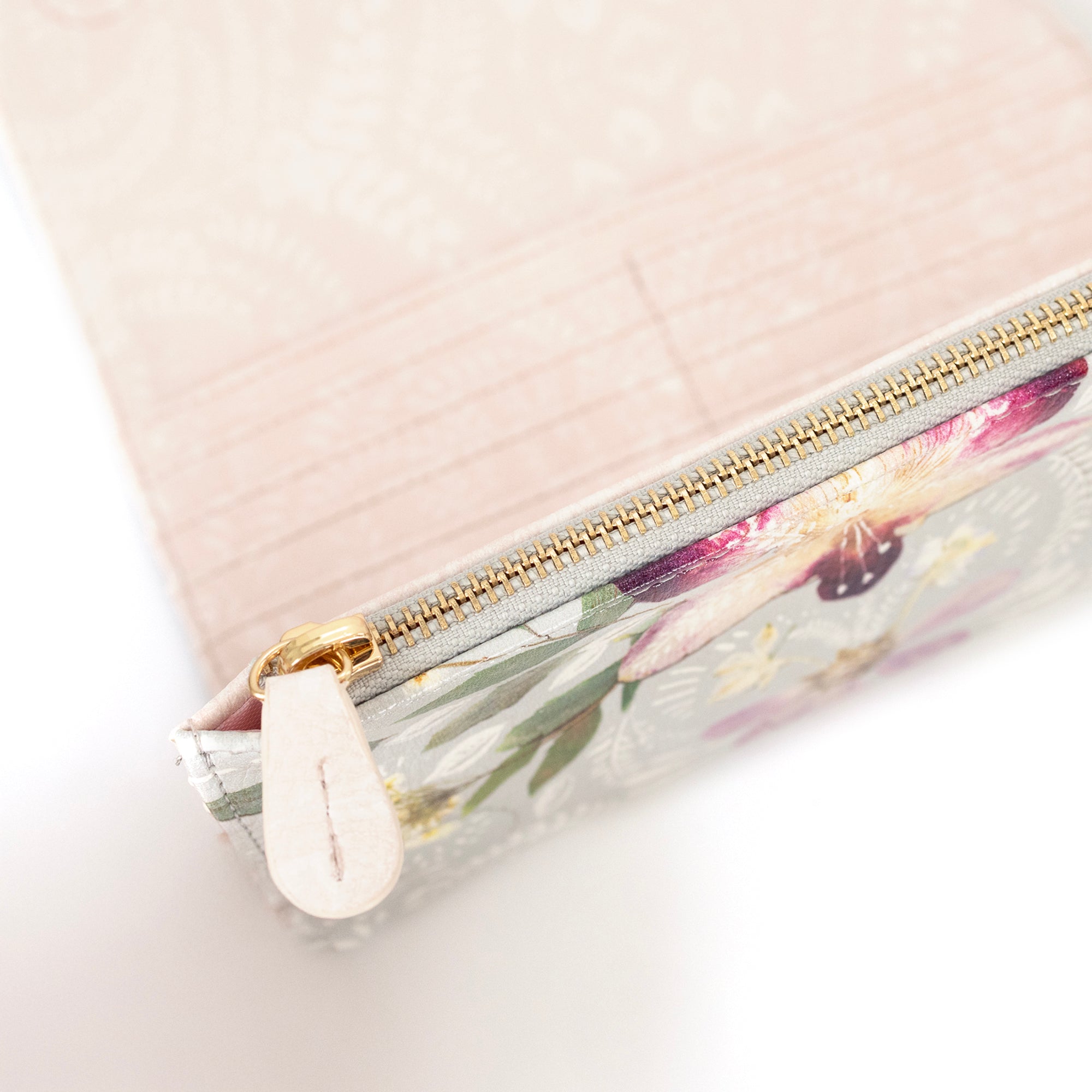 Orchid Lace Tri Fold Wallet