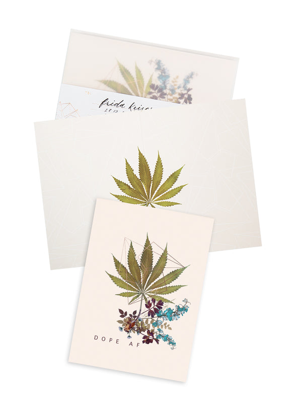 Dope Greeting Card with envelope