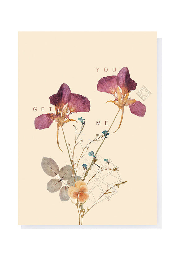 Twins Greeting Card