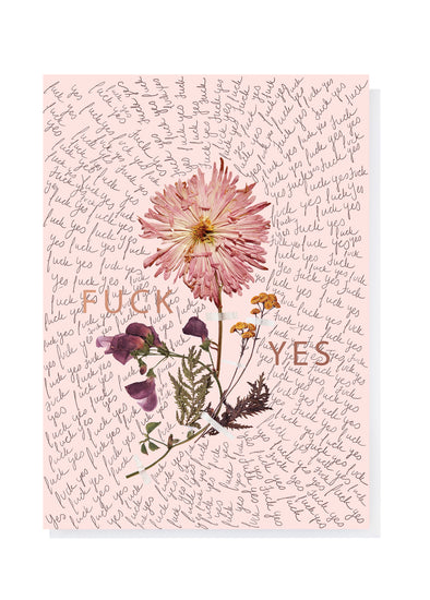 Fuck Yes Greeting Card