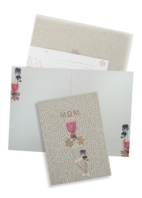 Mother Greeting Card with envelope