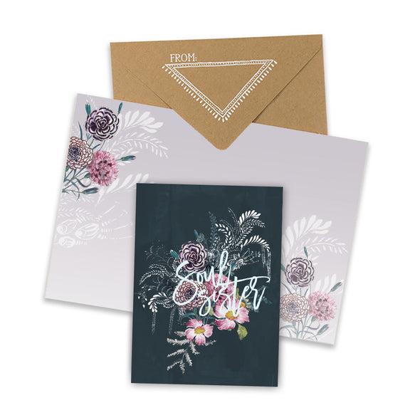 soul sister mini greeting card collage