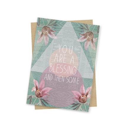 You Are A Blessing Mini Card