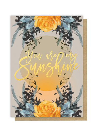sunshine greeting card front