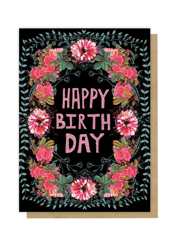 wild at heart birthday greeting card front