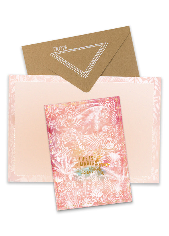 Jungle Magic Greeting Card with envelope