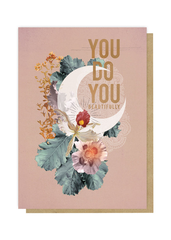 crescent greeting card