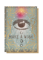 make a wish papaya feminine greeting card front