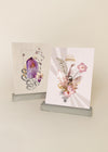 papaya rose quartz joyful feminine greeting card lifestyle